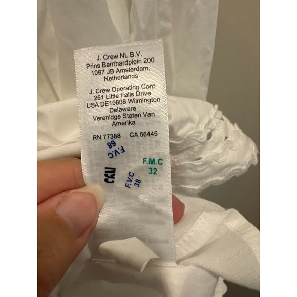 new J. Crew White Midi Dress - Picture 11 of 11